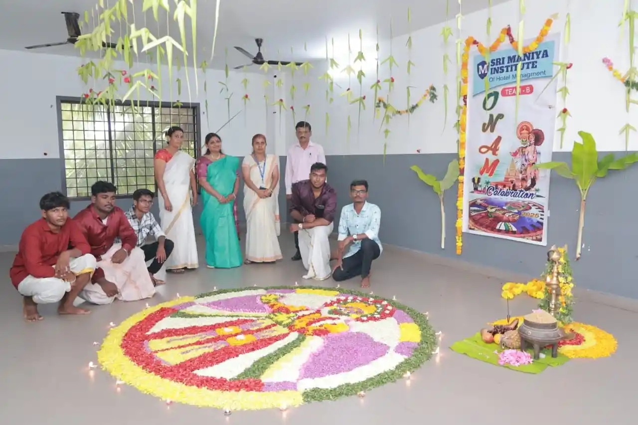 Hotel management training at Sri Maniya Institute